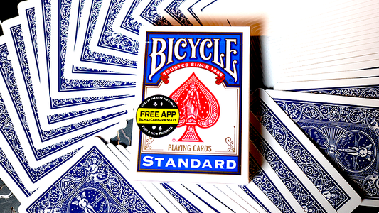 Bicycle Standard Blue Poker Cards (New Box) - Wizard Magic Shop