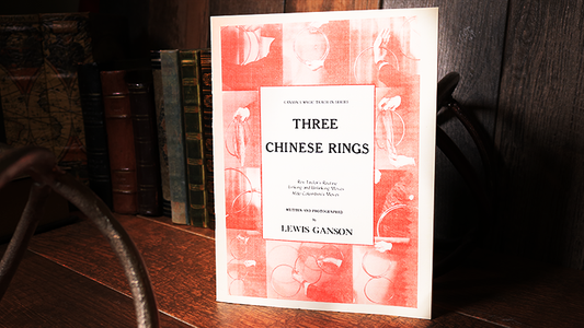 Three Chinese Rings by Lewis Ganson - Book - Wizard Magic Shop