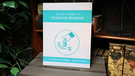 Stand-Up Sponges by Ken de Courcy - Book - Wizard Magic Shop