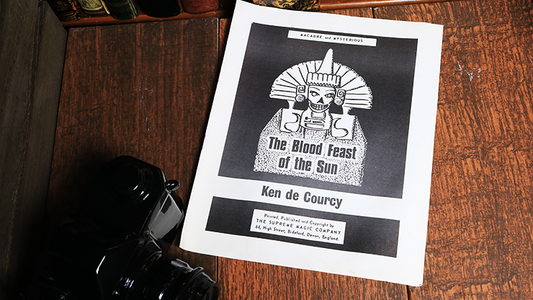 The Blood Fest of the Sun by Ken De Courcy - Book - Wizard Magic Shop