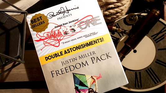 Paul Harris Presents Warp One/Freedom Pack Double Astonishments by Justin Miller & David Jenkins - Trick - Wizard Magic Shop