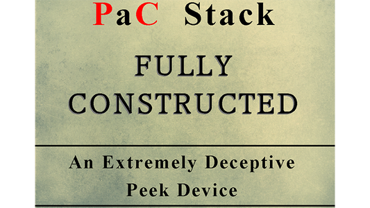 PaC Stack : entièrement construit (gimmicks et instructions en ligne) par Paul Carnazzo - Astuce 