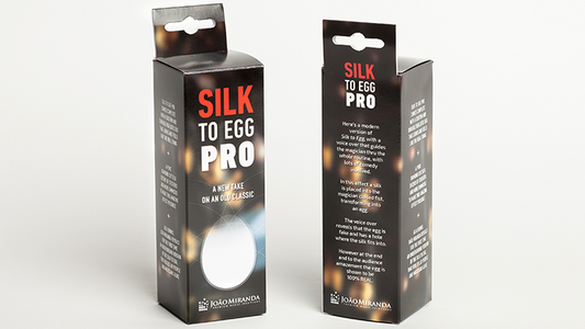 Silk to Egg PRO (Brown) by João Miranda - Trick - Wizard Magic Shop