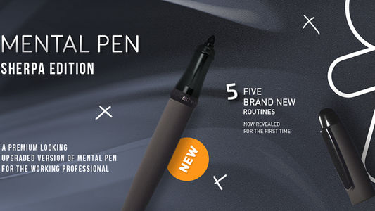 Mental Pen Sherpa Limited Edition by João Miranda and Gustavo Sereno - Trick - Wizard Magic Shop