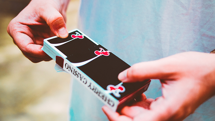 Cherry Casino (Black Hawk) Playing Cards by Pure Imagination Projects