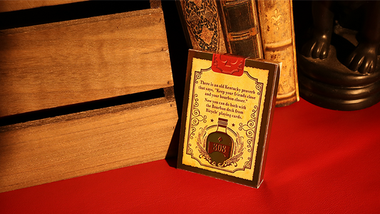 Bicycle Bourbon Playing Cards by USPCC alternate view - Wizard Magic Shop