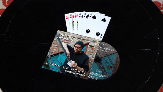Stand Up Monte Expansion Pack (Gimmicks and Online Instructions) by Garrett Thomas - Trick alternate view - Wizard Magic Shop