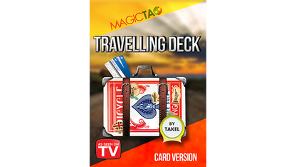 Travelling Deck Card Version Blue (Gimmick and Online Instructions) by Takel - Trick