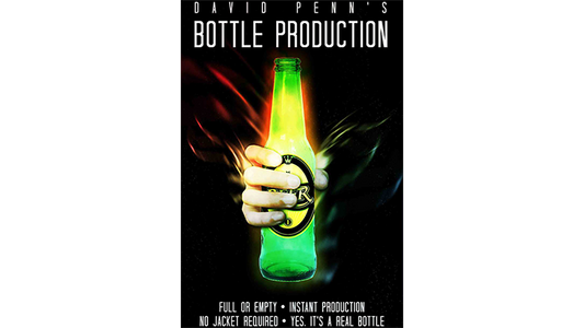 David Penn's Beer Bottle Production (Gimmicks and Online Instructions) - Trick - Wizard Magic Shop
