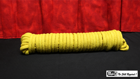 Cotton Rope (Yellow) 50 ft by Mr. Magic - Trick - Wizard Magic Shop