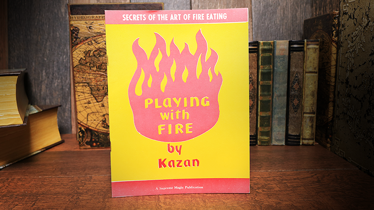 Jouer avec le feu (Rare/Limité) de Kazan - Livre