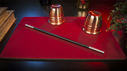 Standard Close-Up Pad 11X16 (Red) by Murphy's Magic Supplies - Trick - Wizard Magic Shop