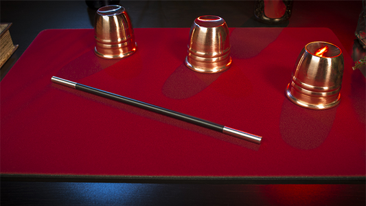 Standard Close-Up Pad 16X23 (Red) by Murphy's Magic Supplies - Trick - Wizard Magic Shop