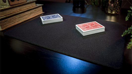 Economy Close-Up Pad 11X16 (Black) by Murphy's Magic Supplies - Trick alternate view - Wizard Magic Shop