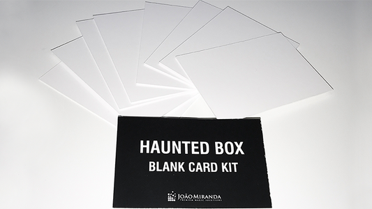 Blank Card Kit for Haunted Box by João Miranda - Trick alternate view - Wizard Magic Shop