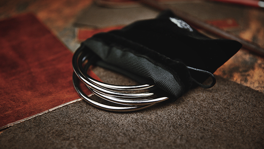 4" Linking Rings (Chrome) by TCC - Trick - Wizard Magic Shop