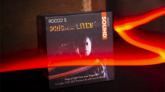 Rocco's Prisma Lites SOUND Single (Magic/Red) - Trick - Wizard Magic Shop