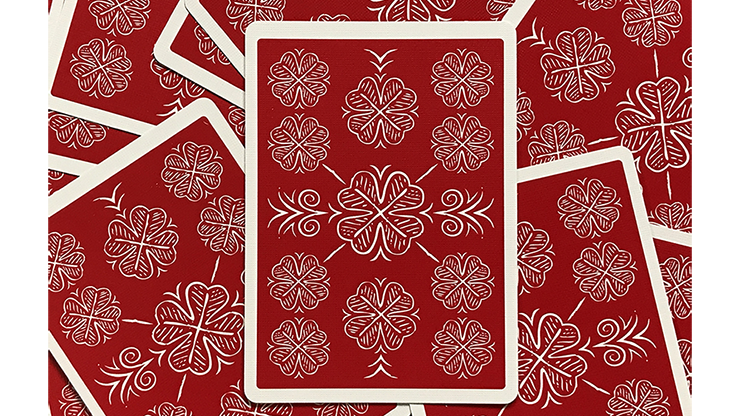 Choice Cloverback (Red) Playing Cards