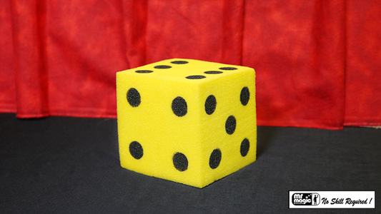 Ball To Dice (Yellow/Black) by Mr. Magic - Wizard Magic Shop