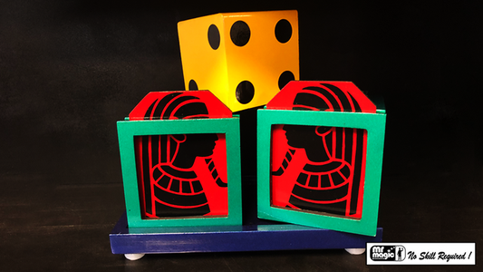Split Die Box by Mr. Magic alternate view - Wizard Magic Shop
