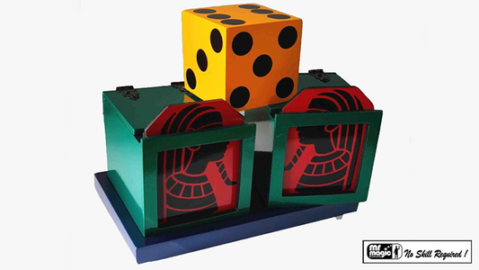 Split Die Box by Mr. Magic - Wizard Magic Shop