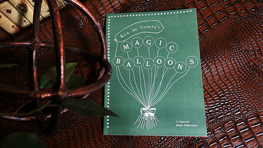 Magic Balloons by Ken de Courcy - Book - Wizard Magic Shop