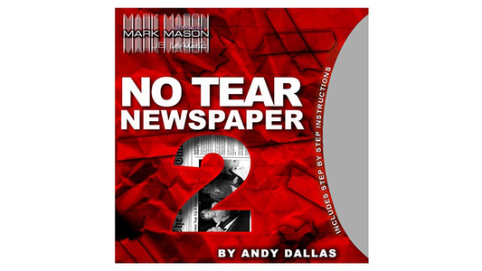 No Tear Newspaper 2 (Gimmick and Online Instructions) by Andy Dallas - Trick - Wizard Magic Shop