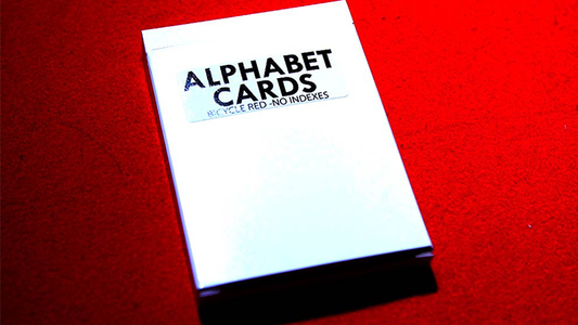 Alphabet Playing Cards Bicycle No Index by PrintByMagic - Wizard Magic Shop