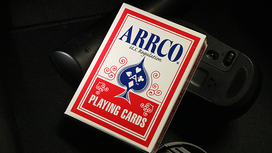 ARRCO Playing Cards (Red) - Wizard Magic Shop