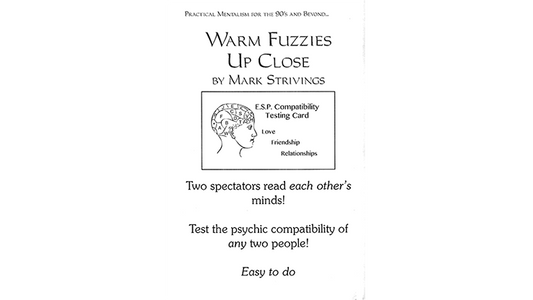 Warm Fuzzies Up Close by Mark Strivings - Trick - Wizard Magic Shop