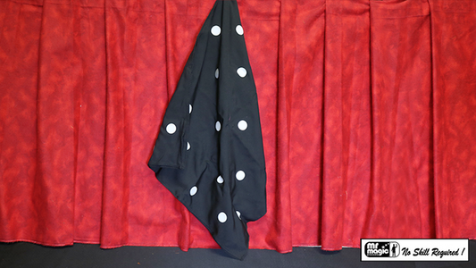 Polka Dot Silk (18" x 18") by Mr. Magic - Trick - Wizard Magic Shop