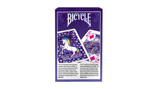 Bicycle Unicorn Playing Cards alternate view - Wizard Magic Shop