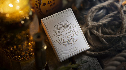 King and Legacy: Gold Edition Marked Playing Cards - Wizard Magic Shop