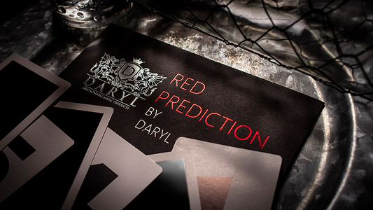 The Red Prediction (Gimmicks and Online Instruction) by DARYL- Trick alternate view - Wizard Magic Shop