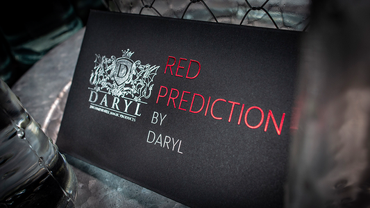 The Red Prediction (Gimmicks and Online Instruction) by DARYL- Trick - Wizard Magic Shop
