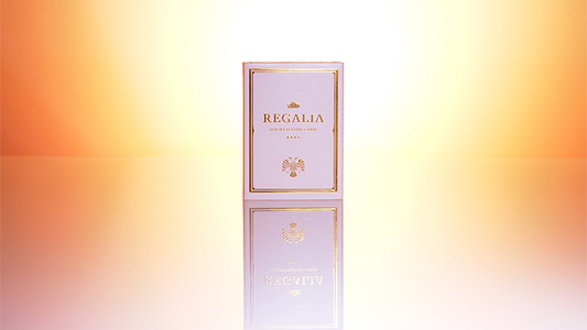 Regalia White Playing Cards by Shin Lim