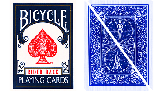 Split Pop Eyed Popper Deck Bicycle (Blue) - Wizard Magic Shop