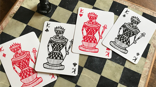 Chess Club Limited Edition Playing Cards by Magic Encarta alternate view - Wizard Magic Shop