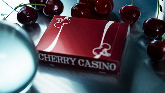 Cherry Casino (Reno Red) Playing Cards By Pure Imagination Projects - Wizard Magic Shop