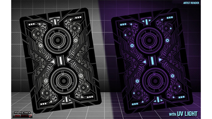 Limited Edition Bicycle Grid Blackout Playing Cards