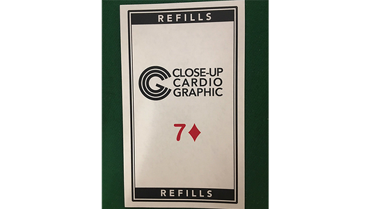 7D Refill Close-up Cardiographic by Martin Lewis - Trick - Wizard Magic Shop