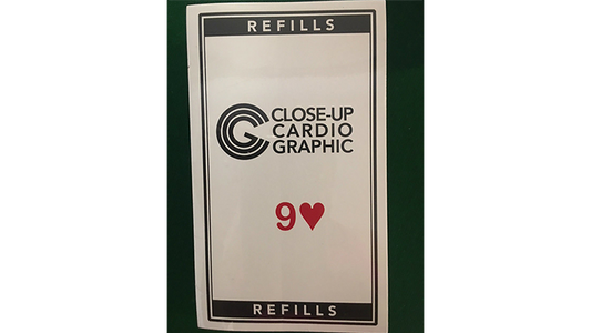 9H Refill Close-up Cardiographic by Martin Lewis - Trick - Wizard Magic Shop