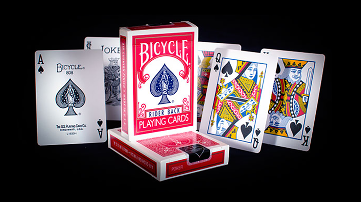 Bicycle Rider Back Playing Cards in Mixed Case Red/Blue(12pk) by USPCC