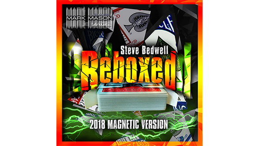 Reboxed 2018 Magnetic Version Blue (Gimmicks and Online Instructions) by Steve Bedwell and Mark Mason - Trick