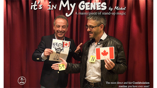 It's in My Genes (Gimmicks and Online Instructions) by Michel - Trick - Wizard Magic Shop