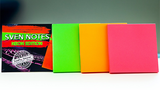 Sven Notes NEON EDITION (3 blocs de style Neon Sticky Notes) - Astuce 