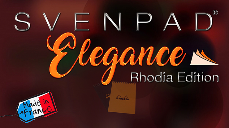 SvenPad® Elegance Rhodia® Edition (Unique, Couverture Noire) - Astuce 