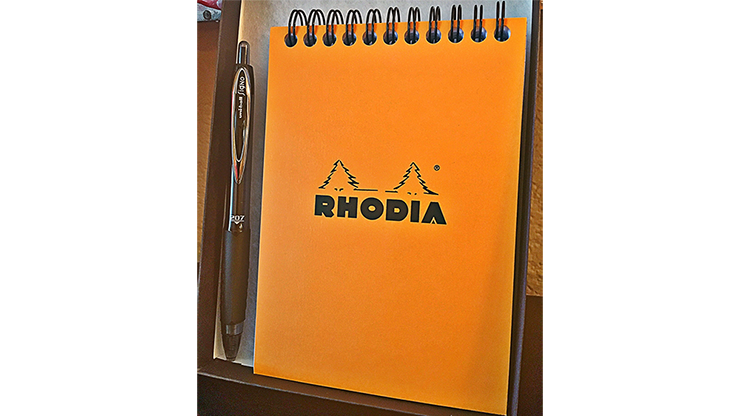 SvenPad® Elegance Rhodia® Edition (Unique, Couverture Orange) - Astuce 