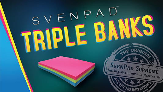 SvenPad® Triple Banks (Single) - Trick - Wizard Magic Shop