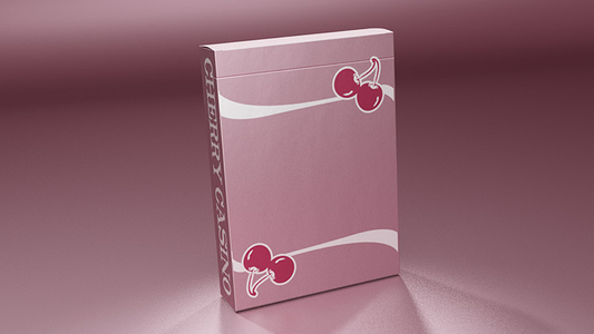 Cherry Casino (Flamingo Quartz Pink) Playing Cards By Pure Imagination Projects - Wizard Magic Shop